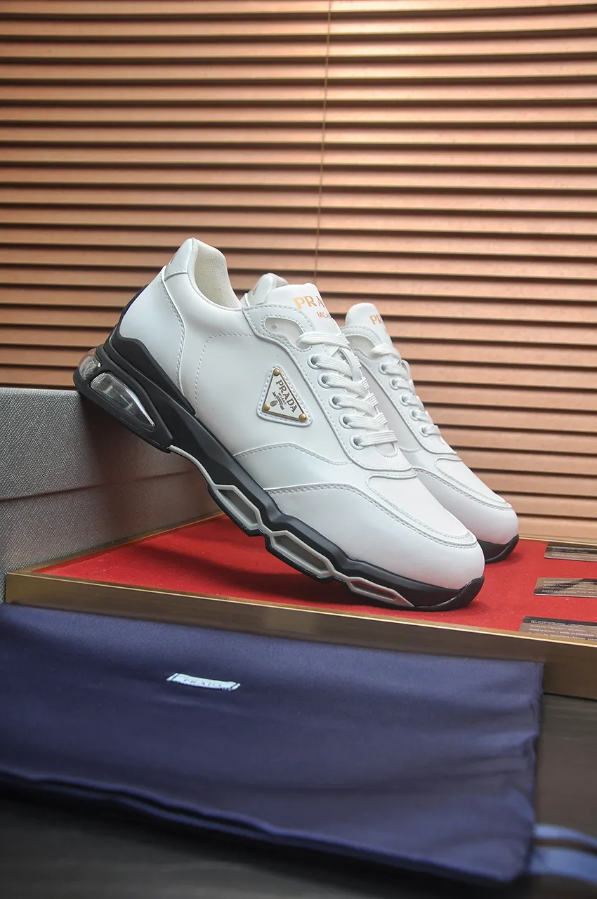 Men's shoes 💰680💶 [PRADA] Top-quality original items, new seasonal styles, high-quality original items, top-quality imported calfskin and original imported glue, imported cowhide lining with original cowhide feet, original outsole! Quality guaranteed! Code 38-45 (45 customized)